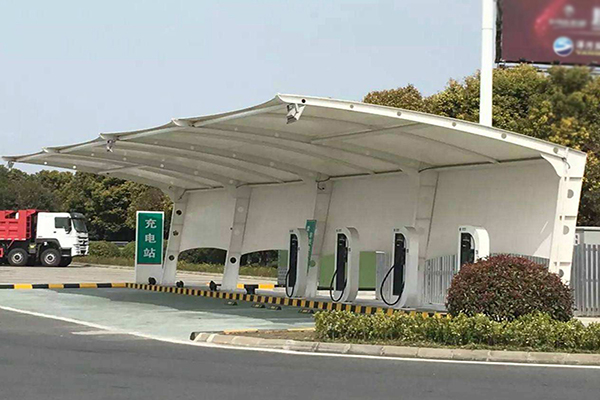 天津充電樁膜結構：創(chuàng)新科技，緊跟綠色出行潮流